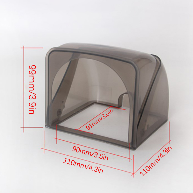 Outdoor Power Inlet Box - 86 タイプ屋外ソケット防水カバー浴室電源コンセント防雨保護ボックス電気用品