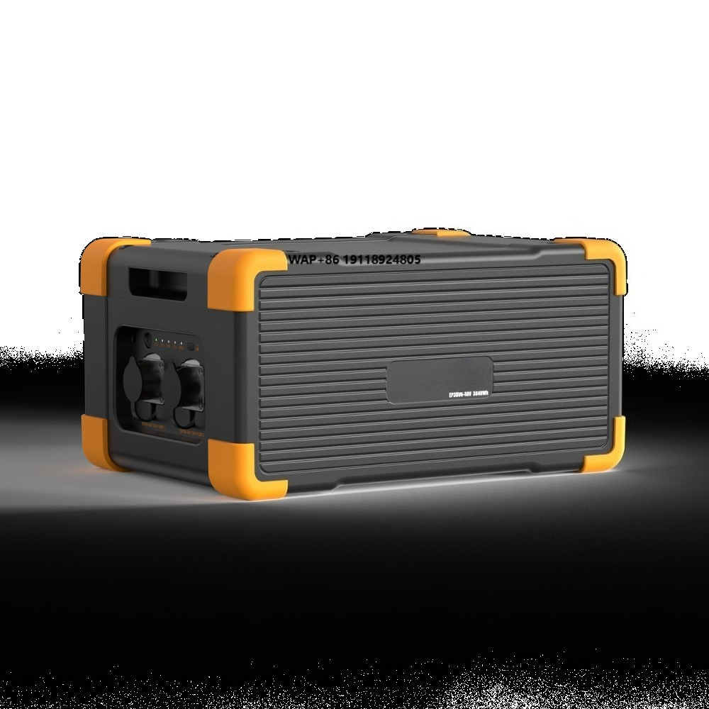 Portable Generator Inverter - EP3800-48V スタッカブルLiFePO4バッテリーパック 3840Wh 拡張バッテリー ポータブル電源 ソーラー発電機