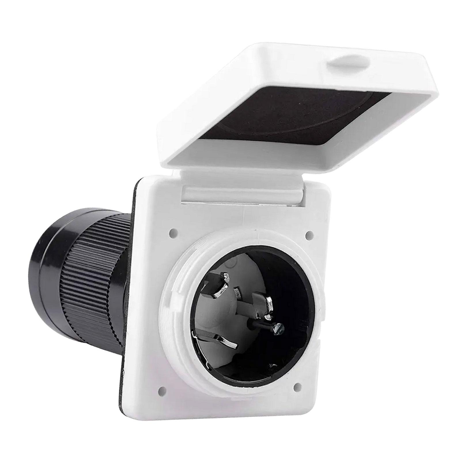 Outdoor Power Inlet Box - RV電源インレットボックス,ツイストロック発電機,取り付けが簡単,耐紫外線,屋外,50アンペア
