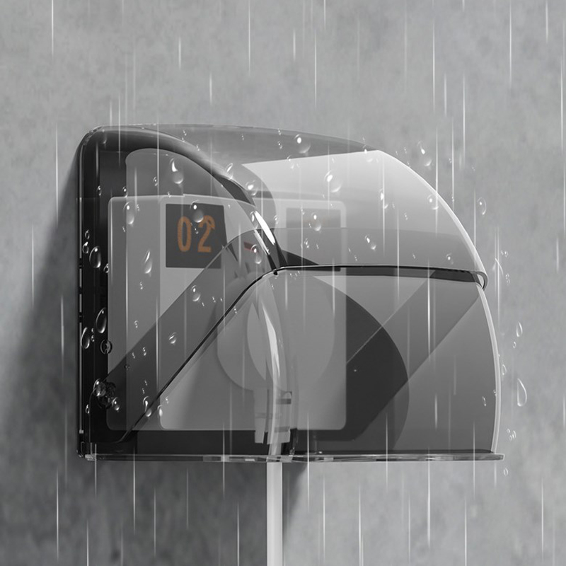 Outdoor Power Inlet Box - 86 タイプ屋外ソケット保護カバー浴室電気プラグ防水カバー電源コンセント防雨ボックス電気用品