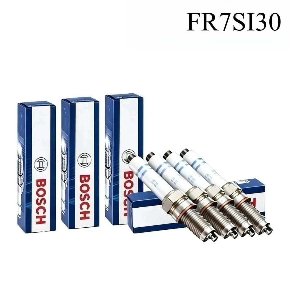 Bosch Spark Plug Iridium - ボッシュ純正FR7SI30イリジウムスパークプラグ、プジョー308 T73 1.6安定点火エンジン交換部品用