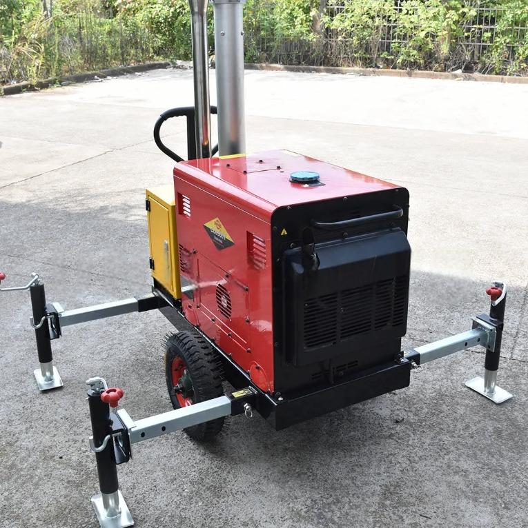 高品質ポータブルモバイル発電式移動照明塔（屋外夜間照明用） - Outdoor Power Tower のレビューと価格