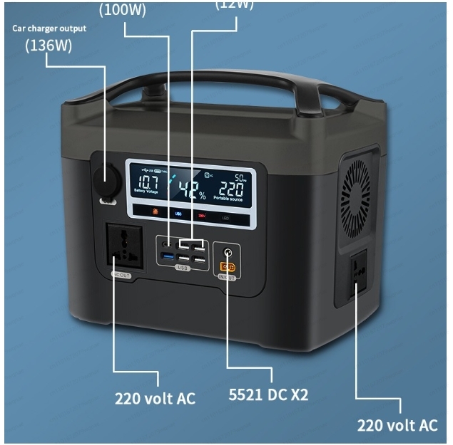 屋外モバイル電源 220V 大容量バッテリー ポータブル電源 - Outdoor Power Tower のレビューと価格