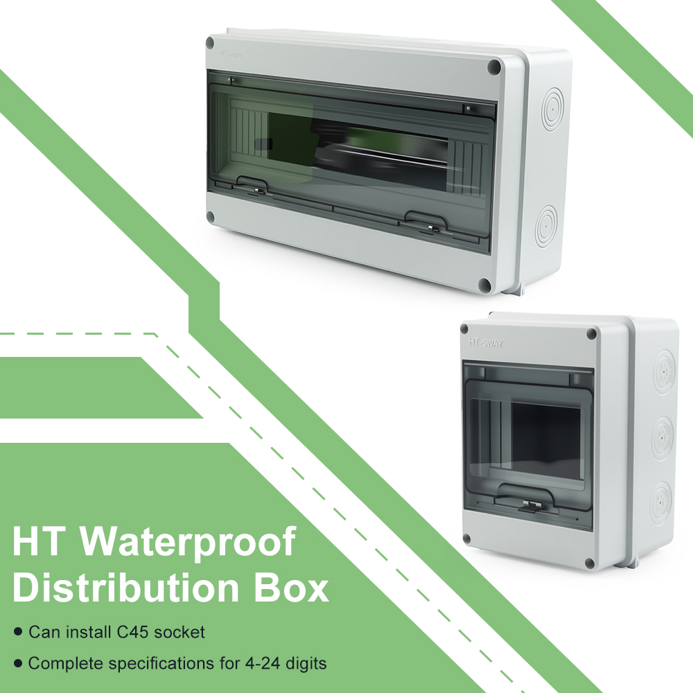 HTシリーズ防水配電ボックス 5/8/12/15/18/24 - Outdoor Power Outlet Box のレビューと価格