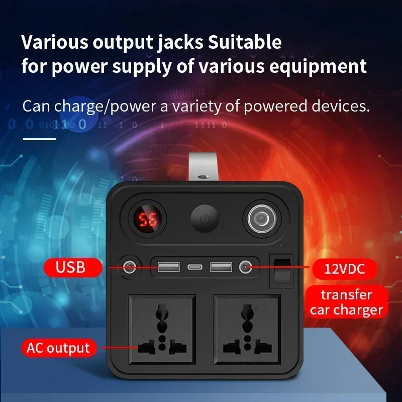 Purfield-ポータブル発電所、発電機バッテリー、AC  - Outdoor Power Tower のレビューと価格