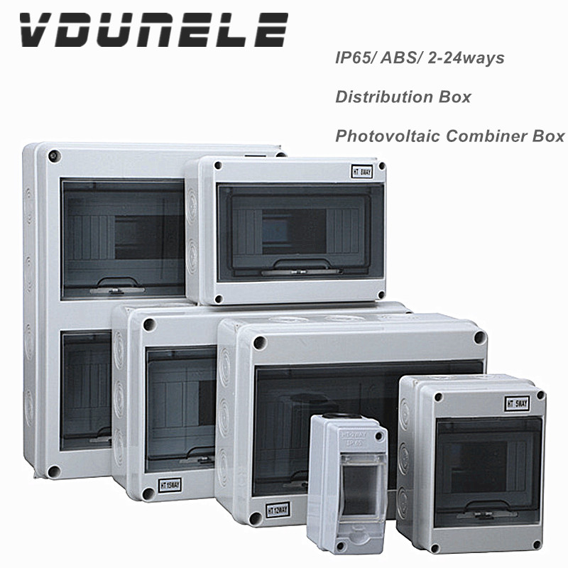 IP65 配電ボックス DC ブレーカー用 HT-2-24W - Outdoor Power Outlet Box のレビューと価格