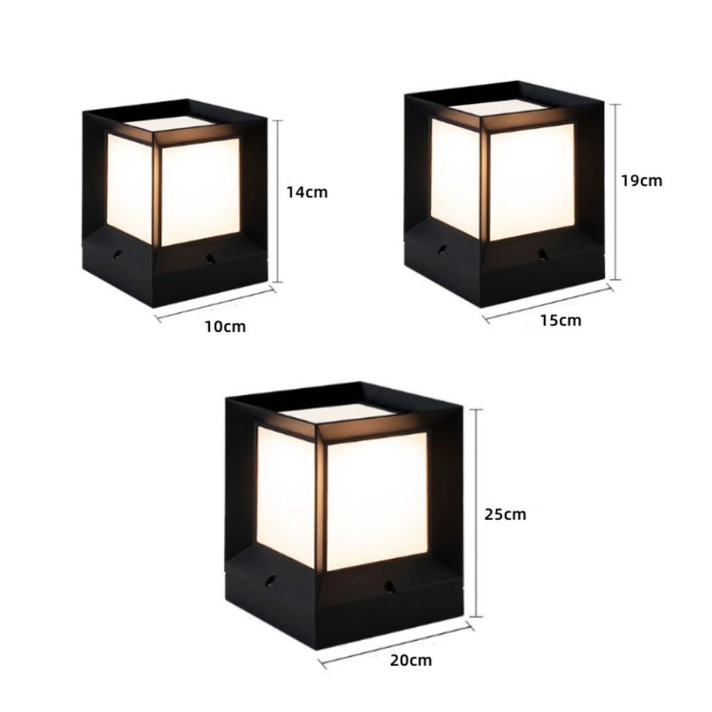 現代的なE27 LED屋外ポストライト220V柱状ピアピラー - Outdoor Power Tower のレビューと価格