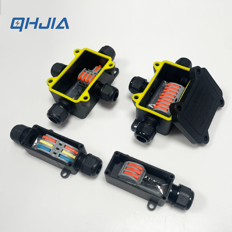 IP68防水ジャンクションボックス PA66高速配線端子台  - Outdoor Power Outlet Box のレビューと価格