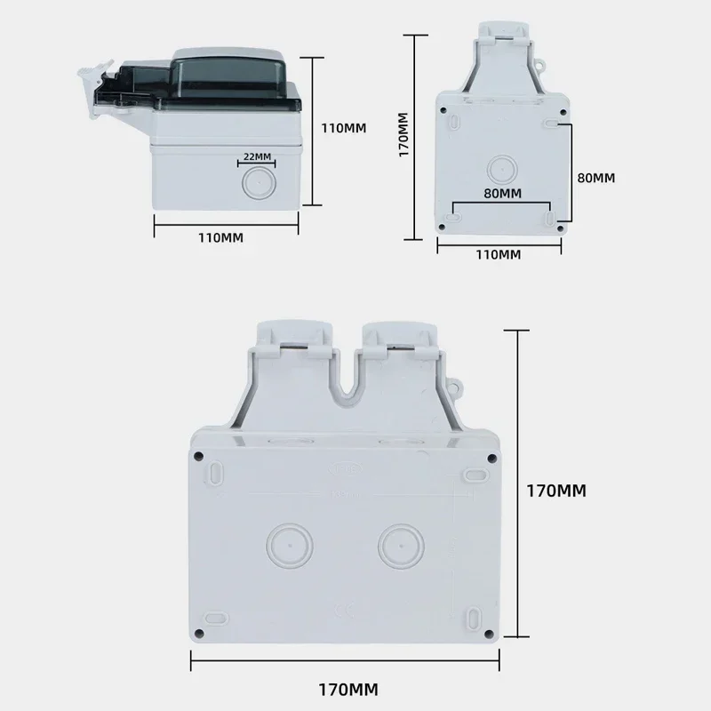 Tuya防水電気壁コンセントEU FR KR IL IP66 - Outdoor Power Equipment Brands のレビューと価格