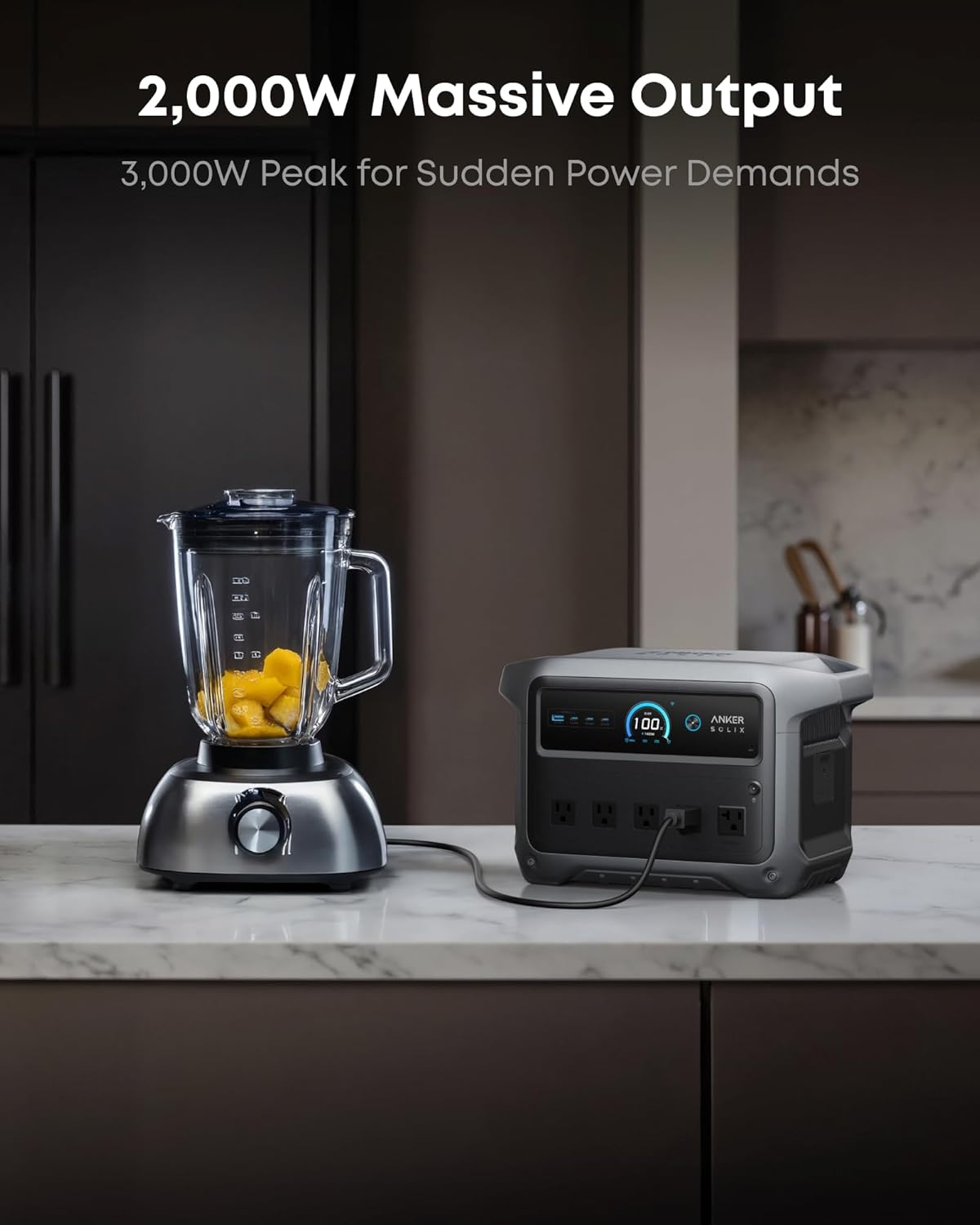 SOLIX C1000 Gen 2 ポータブル電源、100W - Portable Generator Inverter のレビューと価格