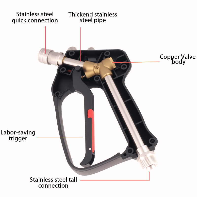 M22-14 交換用高圧ショートワッシャーガン。パワーワッシ - Power Washer Gun Replacement のレビューと価格