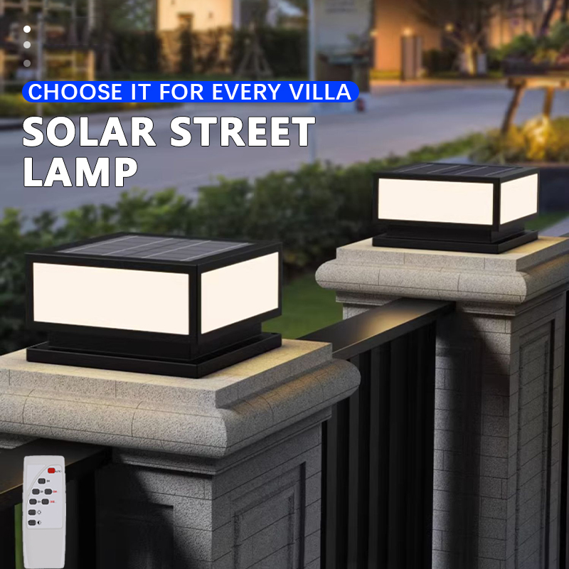 屋外 LED ソーラーコラムライト防水ソーラーランプリモコン - Outdoor Power Tower のレビューと価格