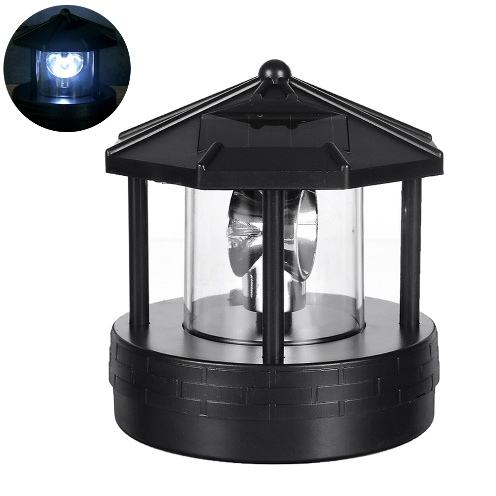 D2 屋外ソーラーライト駆動灯台回転防水 LED ソーラーラ - Outdoor Power Tower のレビューと価格