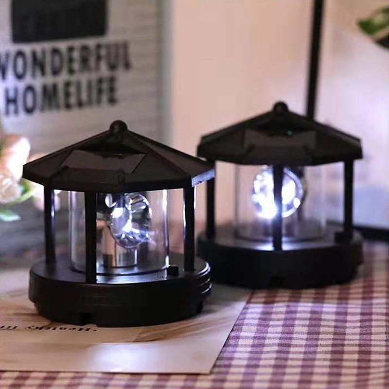 D2 屋外ソーラーライト駆動灯台回転防水 LED ソーラーラ - Outdoor Power Tower のレビューと価格